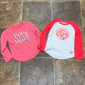 2 Toddler Under Armour Shirts